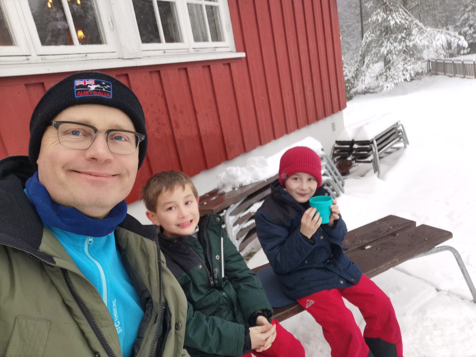 Skiing
